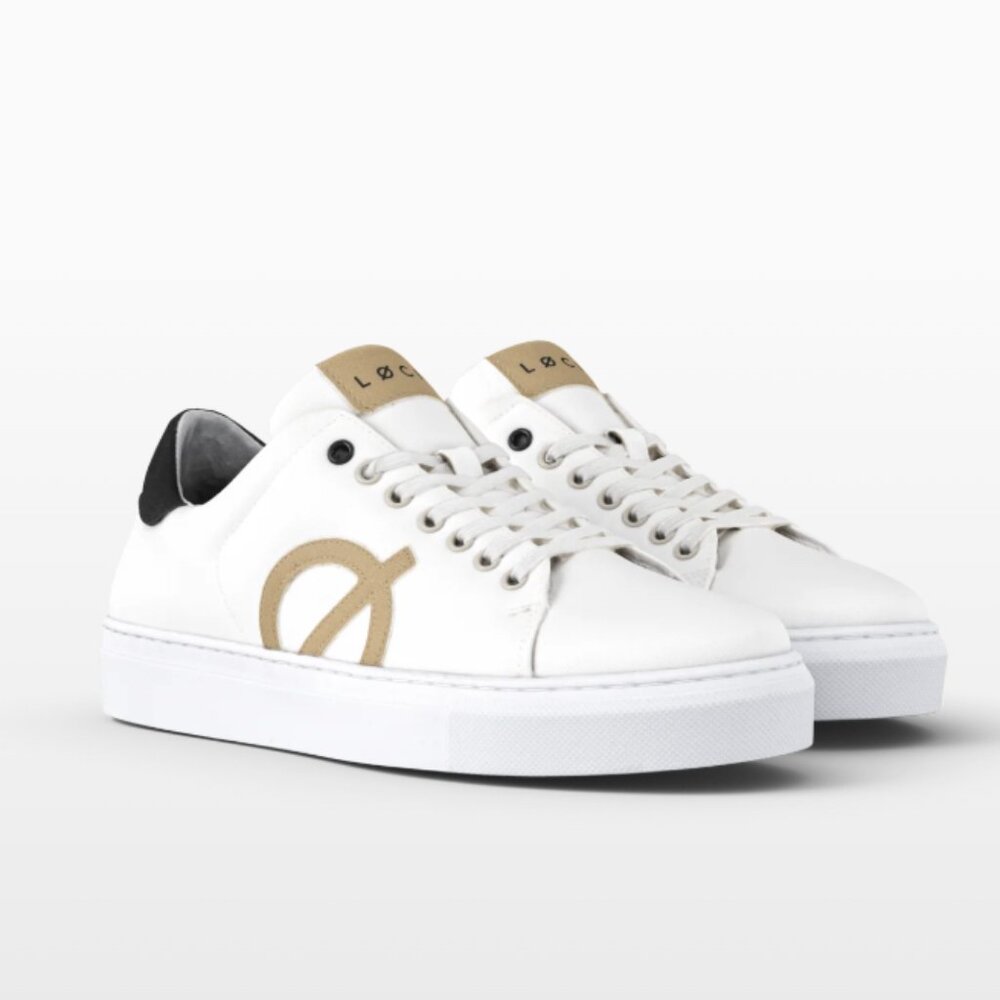 Loci‎ Origin Sneaker in Natural/Black/Stone sz 7